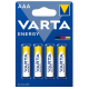 Varta ENERGY LR03/AAA x 4 batterien (blister)