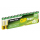 Blockbatterie Alkaline 12 x AAA / LR03 - 1,5V - GP Battery